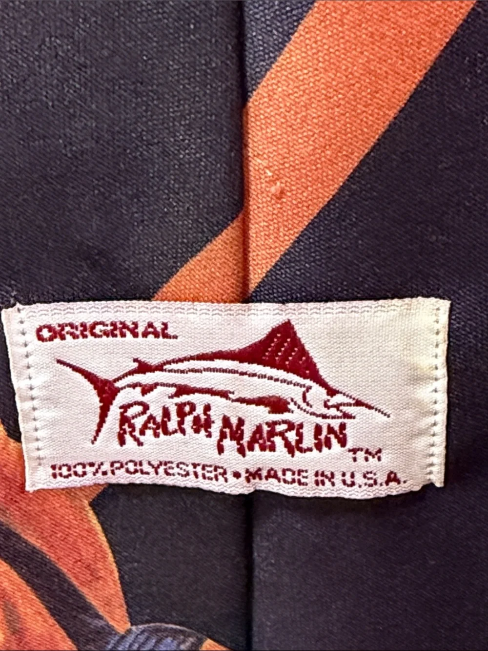 Vintage. Ralph Marlin New Orleans Saints Striped Novelty Tie NFL. NWOT